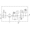 Блок подготовки воздуха Festo MSB6-1/2:C3:J1:D14-WP 8025359