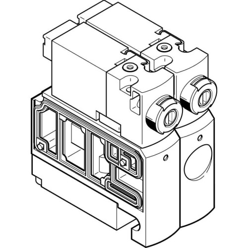 Распределитель электромагнитный 5/2 Festo CPVSC1-M1H-J-H-M5