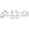 Распределитель электромагнитный 5/3 Festo VSVA-B-P53ED-Z-A2-1T1L