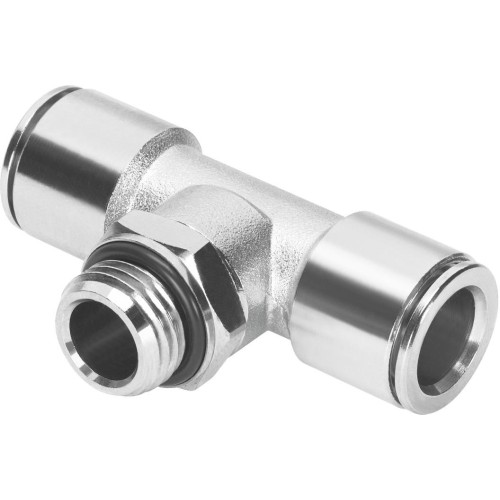 Тройник цанга-наружная резьба Festo NPQM-T-G14-Q10-P10 558741