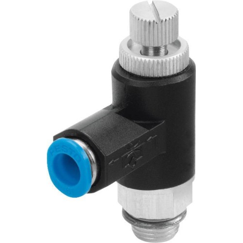 Дроссель с обратным клапаном Festo GRLA-1/4-QS-8-RS-B 162968