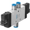 Распределитель электромагнитный 5/2 Festo CPE24-M1H-5J-QS-12