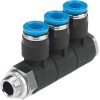 Коллектор Festo QSLV3-G1/4-8 186237