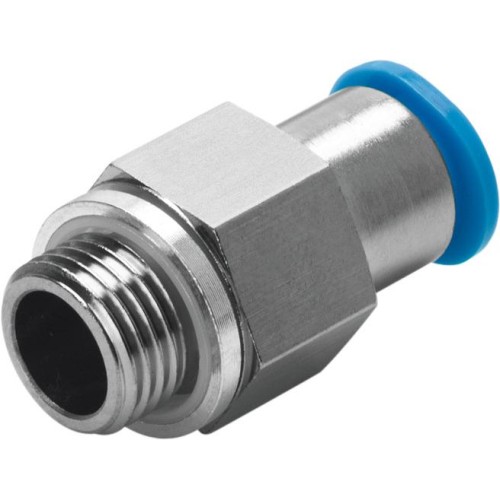 Штуцер цанговый с обратным клапаном Festo QSK-G1/4-10 186300