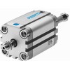Пневмоцилиндр Festo AEVU-100-A-P-A-S206 одностороннего действия компактный