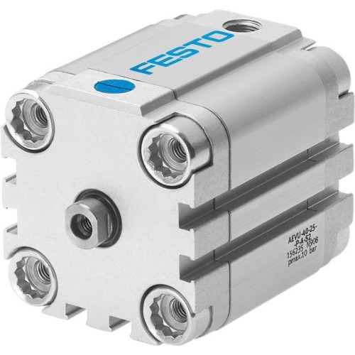 Пневмоцилиндр Festo AEVU-100-P-A-S2 одностороннего действия компактный