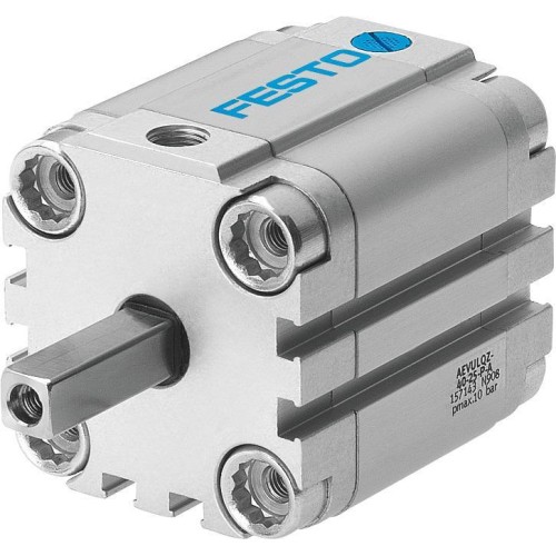 Пневмоцилиндр Festo AEVULQZ-100-P-A одностороннего действия компактный