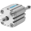 Пневмоцилиндр Festo ADVULQ-100-A-P-A-S26 двустороннего действия компактный
