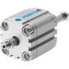 Пневмоцилиндр Festo AEVULQ-100-A-P-A-S20 одностороннего действия компактный