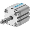 Пневмоцилиндр Festo AEVULQZ-100-A-P-A-S6 одностороннего действия компактный