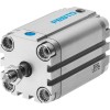 Пневмоцилиндр 40x10 мм Festo AEVU-40-10-A-P-A одностороннего действия компактный