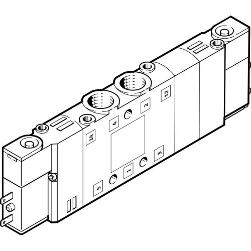 Распределитель электромагнитный 5/3 Festo CPE10-M1BH-5/3BS-M7-B