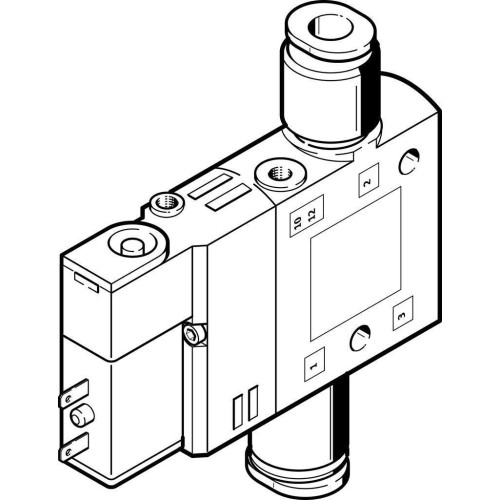Распределитель электромагнитный 3/2 Н.З. Festo CPE10-M1BH-3GL-QS-4