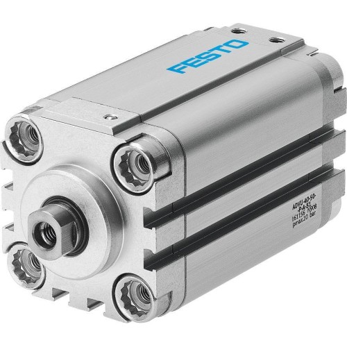 Пневмоцилиндр Festo ADVU-100-P-A-S1 двустороннего действия компактный