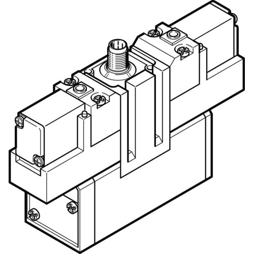 Распределитель электромагнитный 5/2 Festo JMEBDH-5/2-D-3-ZSR-C