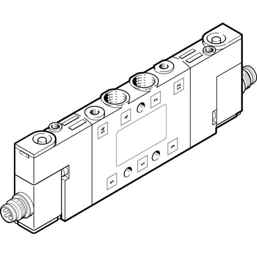 Распределитель электромагнитный 5/2 Festo CPE10-M1CH-5J-M7