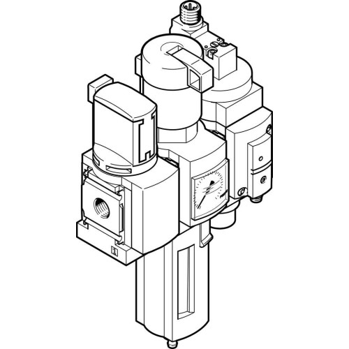 Блок подготовки воздуха Festo MSB6-1/2:C3:J120:D14-WP 8042670