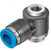Фитинг угловой цанга-наружная резьба Festo QSLV-G3/8-10-I 186154