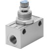 Дроссель с обратным клапаном Festo GRA-1/4-B 6509