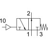 Пневмораспределитель 3/2 Н.О. Festo VUWS-LT20-M32U-M-G18