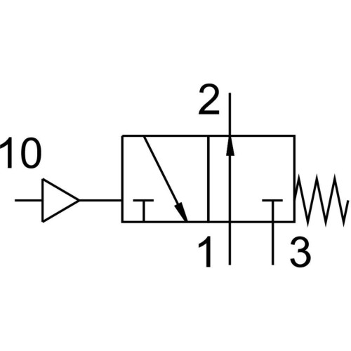 Пневмораспределитель 3/2 Н.О. Festo VUWS-LT20-M32U-M-G18