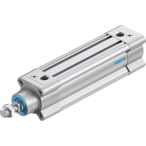 Пневмоцилиндр 40x100 мм Festo DSBC-40-100-PPVA-N3 двуст. действия, ISO 15552