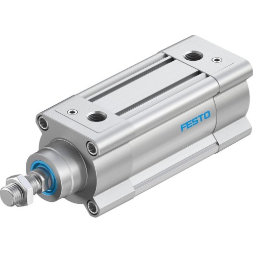 Пневмоцилиндр 63x60 мм Festo DSBC-63-60-PPVA-N3 двуст. действия, ISO 15552