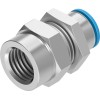 Штуцер цанговый корпусный Festo QSSF-3/8-10-B 153169