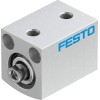 Пневмоцилиндр 12x10 мм Festo ADVC-12-10-I-P двустороннего действия