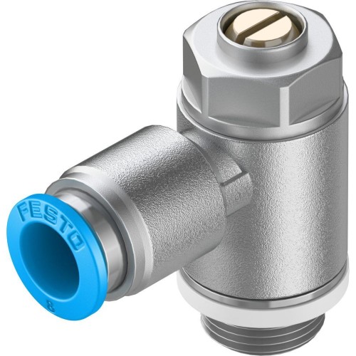Дроссель с обратным клапаном Festo GRLA-1/4-QS-8-D 193147