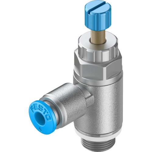 Дроссель с обратным клапаном Festo GRLA-1/8-QS-4-RS-D 197580