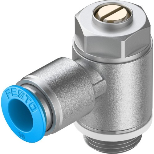 Дроссель с обратным клапаном Festo GRLA-3/8-QS-10-D 193151