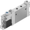 Распределитель электромагнитный 5/2 Festo VUVG-LK10-M52-AT-M5-1H2L-S