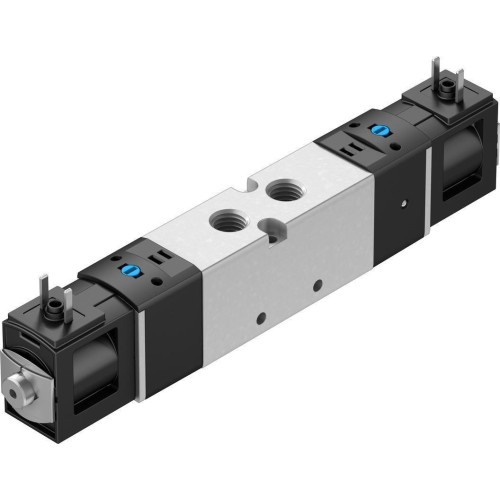 Распределитель электромагнитный 5/2 Festo VUVS-LK20-B52-D-G18-1C1+GL-S