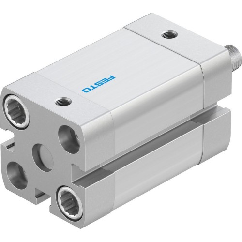 Пневмоцилиндр 20x25 мм Festo ADN-20-25-A-P-A двустороннего действия компактный