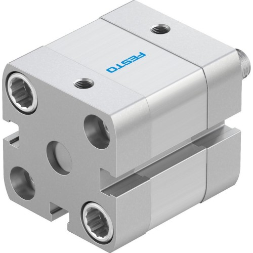 Пневмоцилиндр 25x5 мм Festo ADN-25-5-A-P-A двустороннего действия компактный