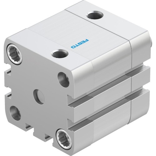 Пневмоцилиндр 40x15 мм Festo ADN-40-15-A-P-A двустороннего действия компактный