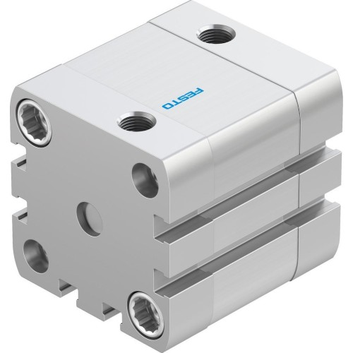 Пневмоцилиндр 40x15 мм Festo ADN-40-15-I-P-A двустороннего действия компактный