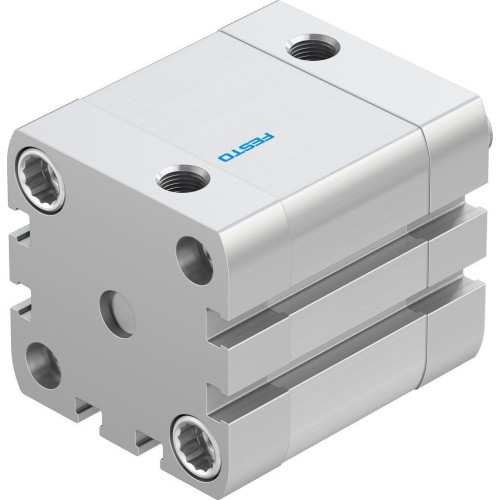 Пневмоцилиндр 40x20 мм Festo ADN-40-20-A-P-A двустороннего действия компактный