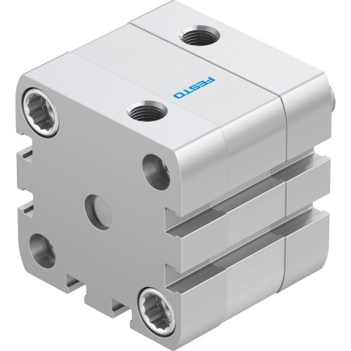 Пневмоцилиндр 40x5 мм Festo ADN-40-5-A-P-A двустороннего действия компактный