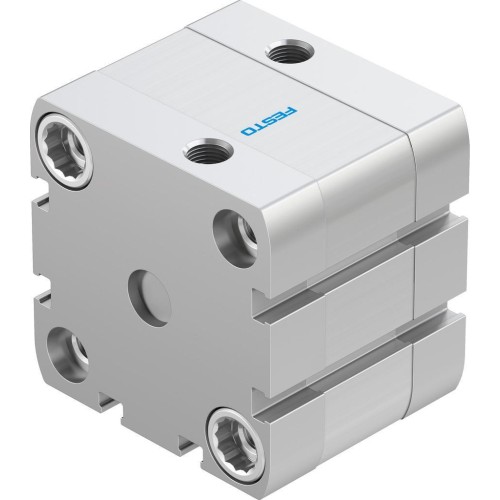 Пневмоцилиндр 50x10 мм Festo ADN-50-10-I-P-A двустороннего действия компактный