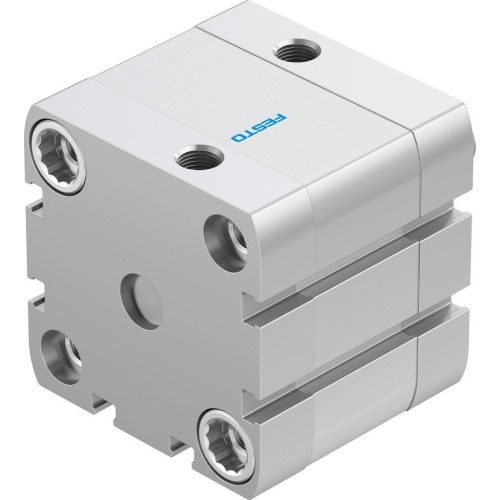 Пневмоцилиндр 50x15 мм Festo ADN-50-15-A-P-A двустороннего действия компактный