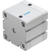 Пневмоцилиндр 63x20 мм Festo ADN-63-20-A-P-A двустороннего действия компактный