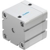 Пневмоцилиндр 63x25 мм Festo ADN-63-25-I-P-A двустороннего действия компактный