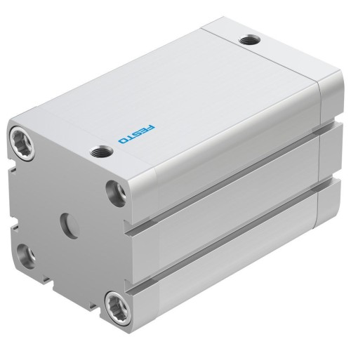 Пневмоцилиндр 63x80 мм Festo ADN-63-80-A-P-A двустороннего действия компактный