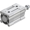 Пневмоцилиндр 80x25 мм Festo DSBC-80-25-PPVA-N3 двуст. действия, ISO 15552