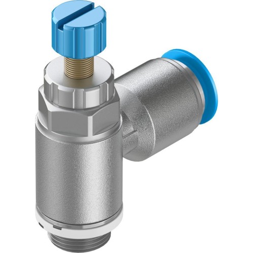 Дроссель с обратным клапаном Festo GRLA-1/4-QS-10-RS-D 534340