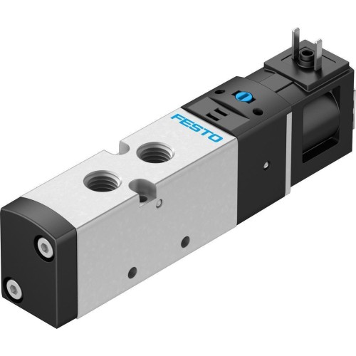 Распределитель электромагнитный 5/2 Festo VUVS-LK20-M52-AD-G18-1C1+GL-S