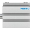 Пневмоцилиндр 32x25 мм Festo ADVC-32-25-I-P-A двустороннего действия