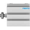 Пневмоцилиндр 40x25 мм Festo ADVC-40-25-A-P-A двустороннего действия